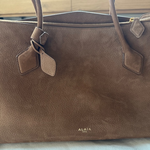 LE TECKEL TOTE BAG IN NUBUK CALFSKIN - Picture 3 of 15